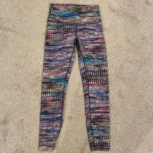 Lululemon Wunder Train high rise leggings. Size 6. Pristine condition.